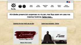 What Viazen.org.br website looked like in 2020 (3 years ago)