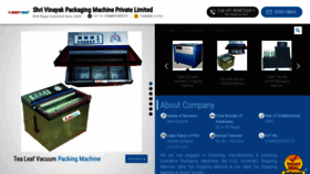 What Vacuumpackagingmachine.in website looked like in 2020 (3 years ago)
