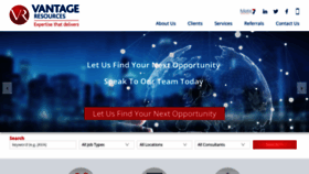 What Vantage.ie website looked like in 2020 (3 years ago)
