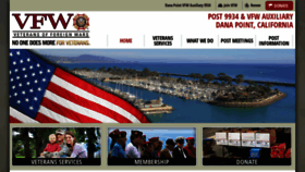 What Vfwpost9934.org website looked like in 2020 (3 years ago)