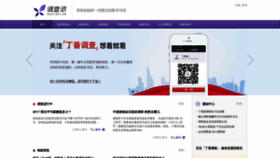What Vote.dxy.cn website looked like in 2020 (3 years ago)