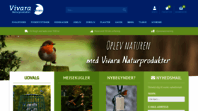What Vivara.dk website looked like in 2020 (3 years ago)