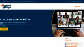 What Vektorelakademi.com website looked like in 2020 (3 years ago)