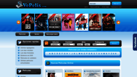 What Vepelis.com website looked like in 2020 (3 years ago)
