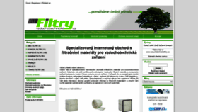 What Vzduchotechnickefiltry.cz website looked like in 2020 (3 years ago)