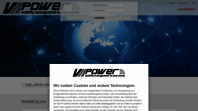 What Vpowerfleet.de website looked like in 2020 (3 years ago)