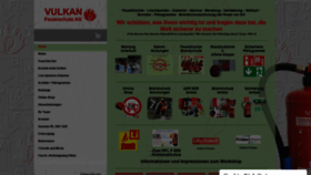What Vulkan-feuerschutz.ch website looked like in 2020 (3 years ago)