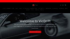 What Vicdrift.com website looked like in 2020 (4 years ago)