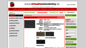 What Virtualnestavebniny.sk website looked like in 2020 (3 years ago)