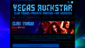 What Vegasrockstarvip.com website looked like in 2020 (3 years ago)