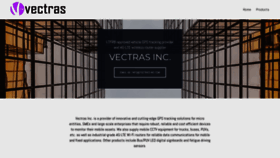 What Vectras-inc.com website looked like in 2020 (3 years ago)