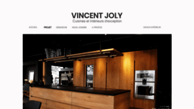 What Vincentjoly.com website looked like in 2020 (3 years ago)