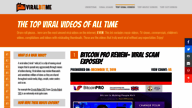 What Viralbitme.com website looked like in 2020 (3 years ago)