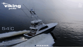 What Vikingyachts.com website looked like in 2020 (3 years ago)