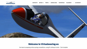 What Virtualsoaring.eu website looked like in 2020 (3 years ago)