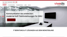 What Viwedis.de website looked like in 2020 (3 years ago)