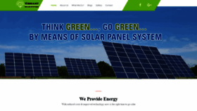 What Vibrantsolar.co.in website looked like in 2020 (3 years ago)