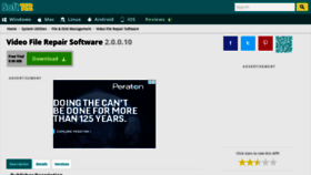 What Video-file-repair-software.soft112.com website looked like in 2020 (3 years ago)