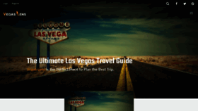 What Vegaslens.com website looked like in 2020 (3 years ago)