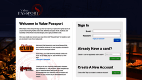 What Valuepassport.com website looked like in 2020 (3 years ago)