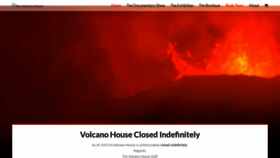 What Volcanohouse.is website looked like in 2020 (3 years ago)