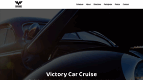 What Victorycarcruise.com website looked like in 2020 (3 years ago)