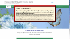 What Vancouverhomehealthcare.ca website looked like in 2020 (3 years ago)