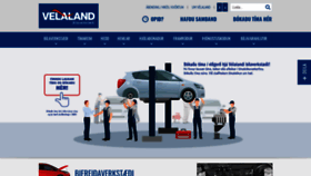 What Velaland.is website looked like in 2020 (3 years ago)