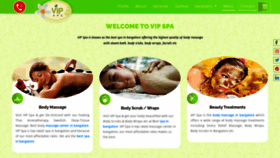 What Vipspa.co.in website looked like in 2020 (3 years ago)