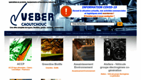 What Veber-caoutchouc.com website looked like in 2020 (3 years ago)