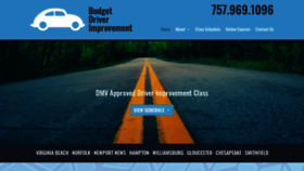 What Vadmvclass.com website looked like in 2020 (5 years ago)
