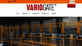 What Variogate.com website looked like in 2020 (3 years ago)