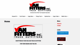 What Vanfitters.com website looked like in 2020 (3 years ago)