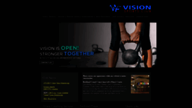 What Visionsportsclub.com website looked like in 2020 (3 years ago)