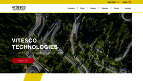 What Vitesco-technologies.com website looked like in 2020 (3 years ago)