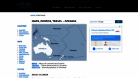 What Virtualoceania.net website looked like in 2020 (4 years ago)