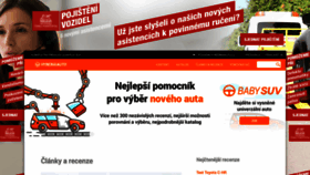 What Vybermiauto.cz website looked like in 2020 (3 years ago)