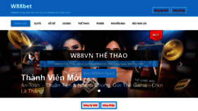 What Vw88bet.com website looked like in 2020 (3 years ago)