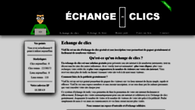 What Visiclic.fr website looked like in 2020 (3 years ago)