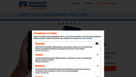 What Volksbank-mit-herz.de website looked like in 2020 (3 years ago)