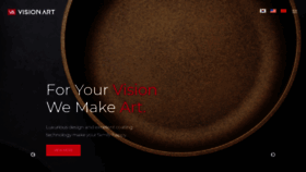 What Visionart.kr website looked like in 2020 (3 years ago)