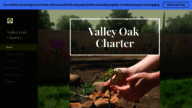 What Valleyoakcharter.org website looked like in 2020 (3 years ago)