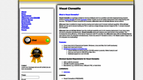 What Visual-clonezilla.com website looked like in 2020 (3 years ago)
