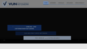 What Vun-netzwerk.de website looked like in 2020 (3 years ago)