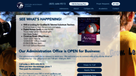 What Venturamissionaryschool.com website looked like in 2020 (3 years ago)