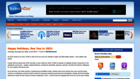 What Videonuze.com website looked like in 2020 (3 years ago)