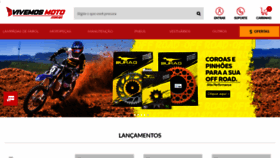 What Vivemosmoto.com.br website looked like in 2020 (3 years ago)