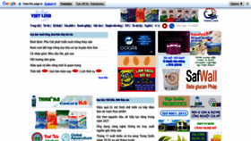 What Vietlinh.vn website looked like in 2021 (3 years ago)