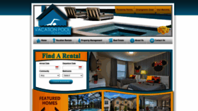 What Vacationpoolhomes.com website looked like in 2021 (3 years ago)