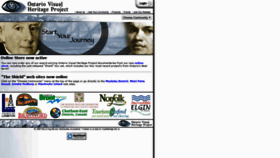 What Visualheritage.ca website looked like in 2021 (3 years ago)